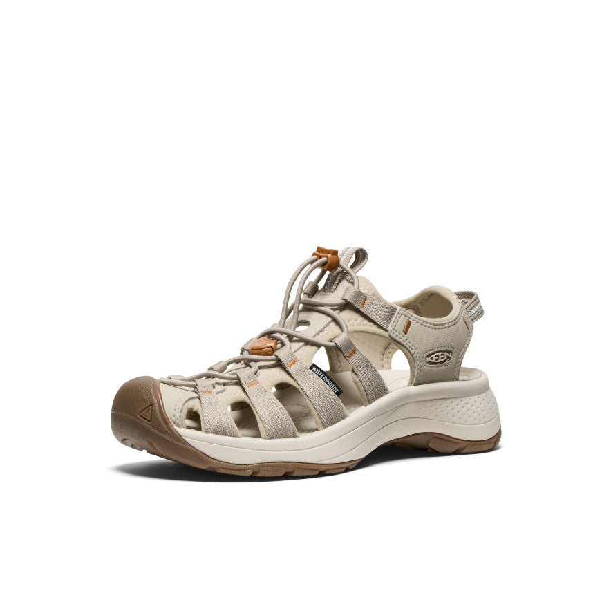 KEEN Women's Astoria West Sandal - Plaza Taupe/Roasted Pecan