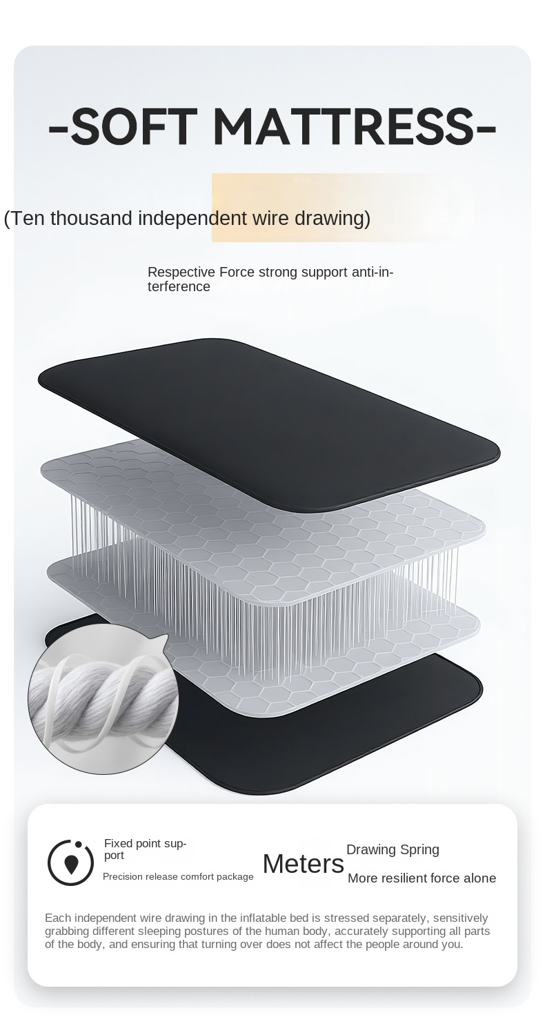 BLACKDOG Yunmeng Inflatable Sleeping Pad Air Cushion – 1P