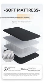 BLACKDOG Yunmeng Inflatable Sleeping Pad Air Cushion – 2P