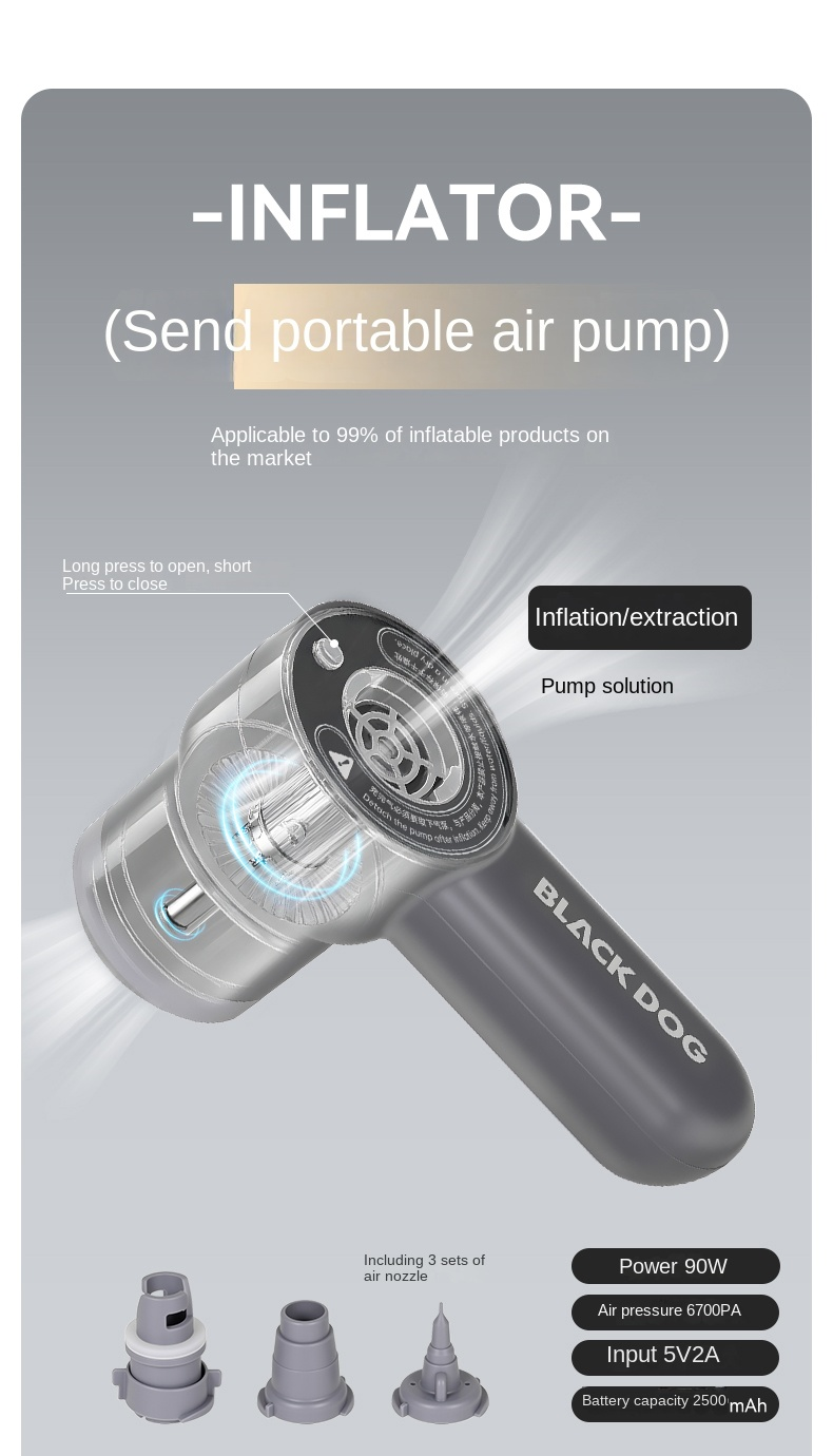 BLACKDOG Yunmeng Inflatable Sleeping Pad Air Cushion – 2P