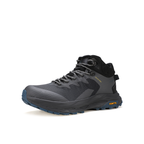 HUMTTO Men’s Mid-Cut Hiking Shoes Waterproof & Durable – Black Grey