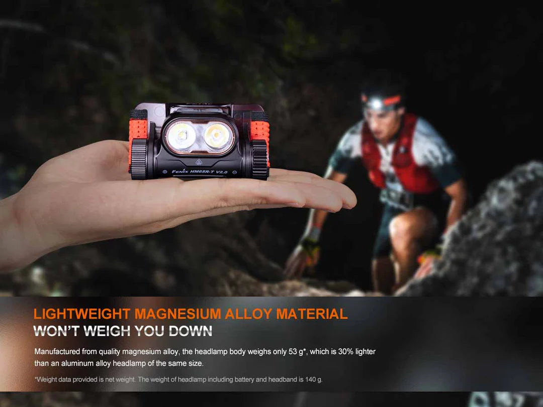 FENIX HM65R-T V2.0 Rechargeable Headlamp