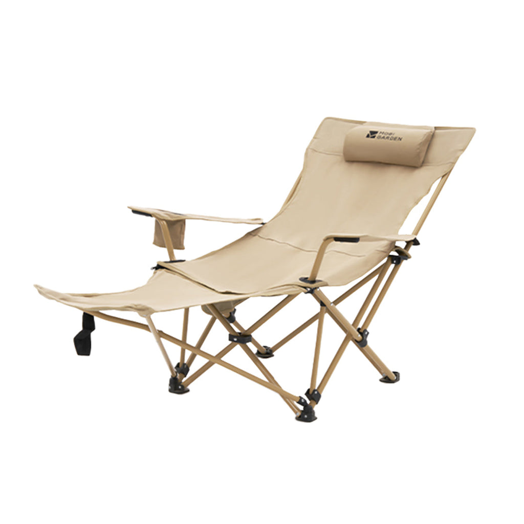 MOBI GARDEN Folding Lazy Chair with Leg Rest