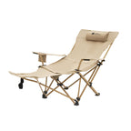 MOBI GARDEN Folding Lazy Chair with Leg Rest