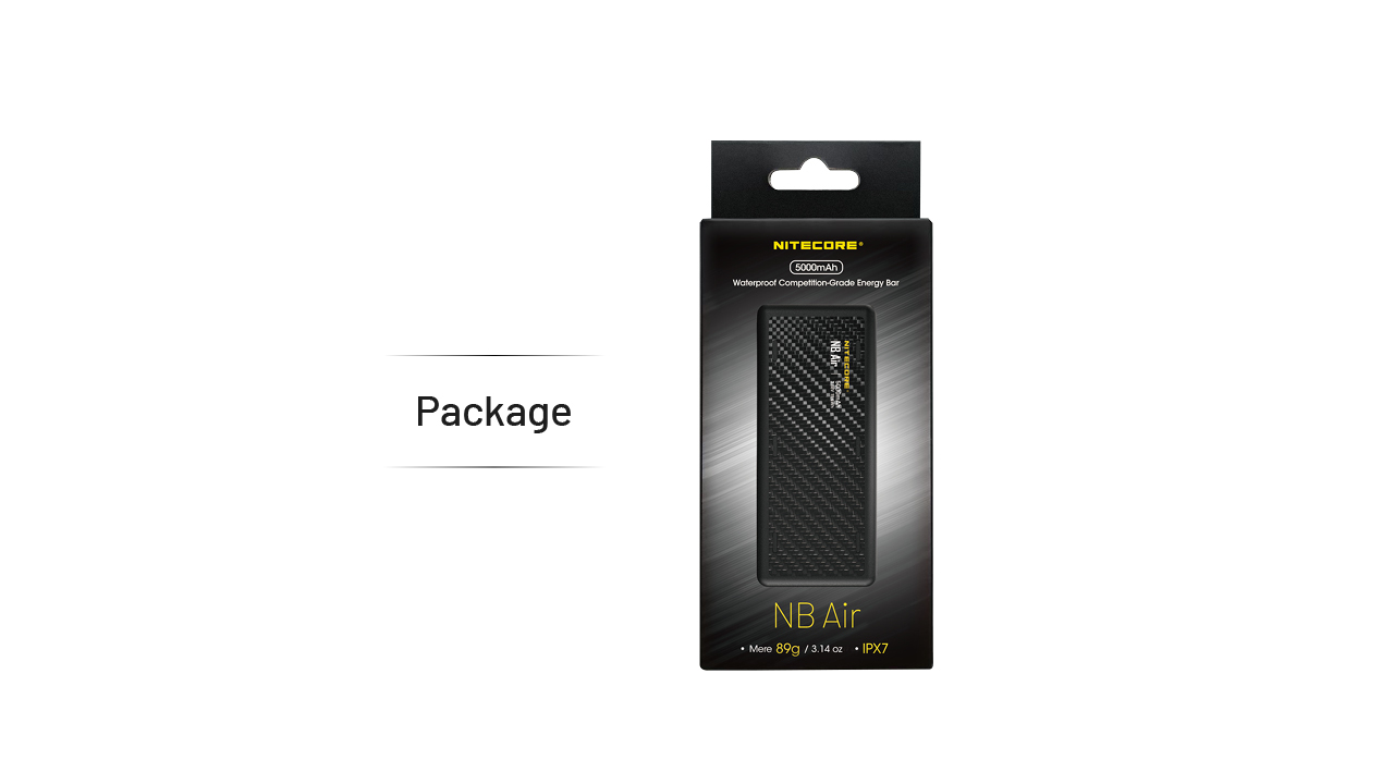 NITECORE NB AIR 5000mAh Power Bank