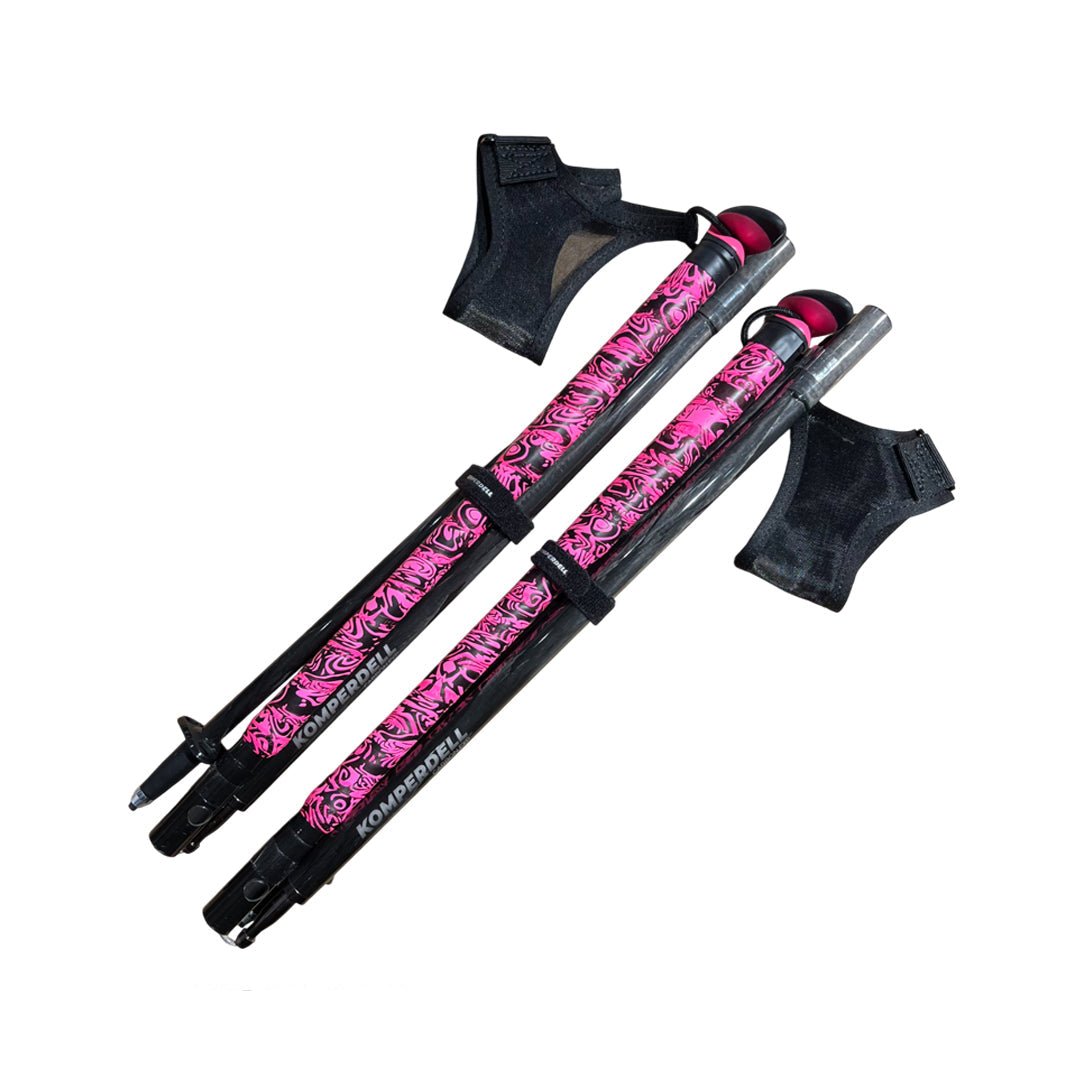 KOMPERDELL Carbon FXP Ultra The Erlkönig Pink Lightweight Trekking Pole
