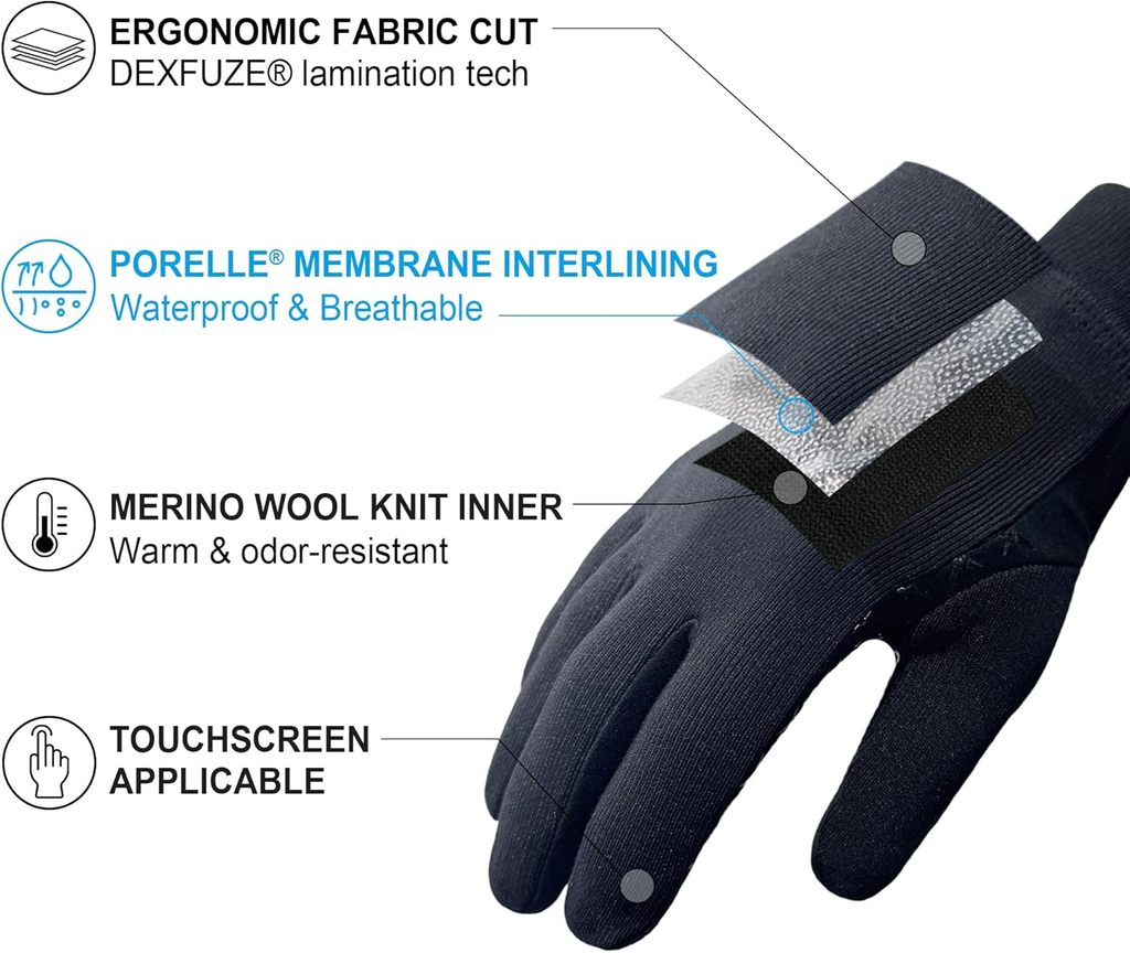 DEXSHELL Dexfuze™ Mud Proof Stretchfit Gloves