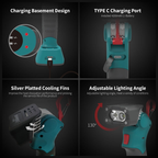SUNREI L1000 Flexible Industrial Work Flashlight – 1000 Lumens