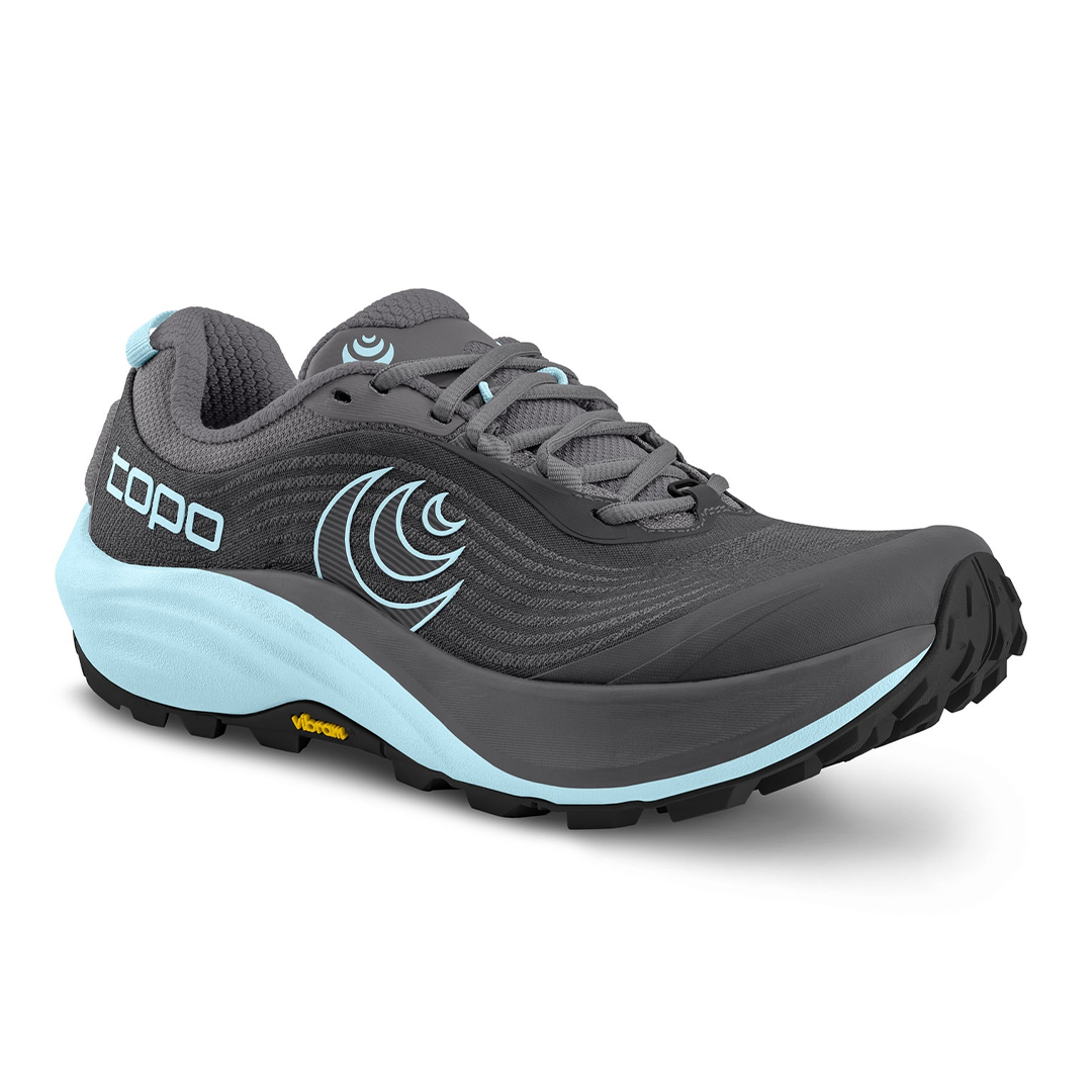 TOPO Athletic Women's Pursuit 3 Trail Running Shoes - Grey/Sky
