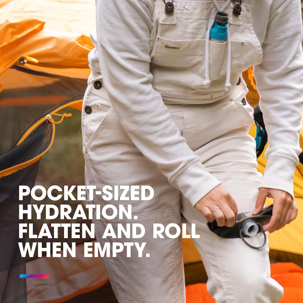 HYDRAPAK Stow™ 1L Ultralight Soft Flask