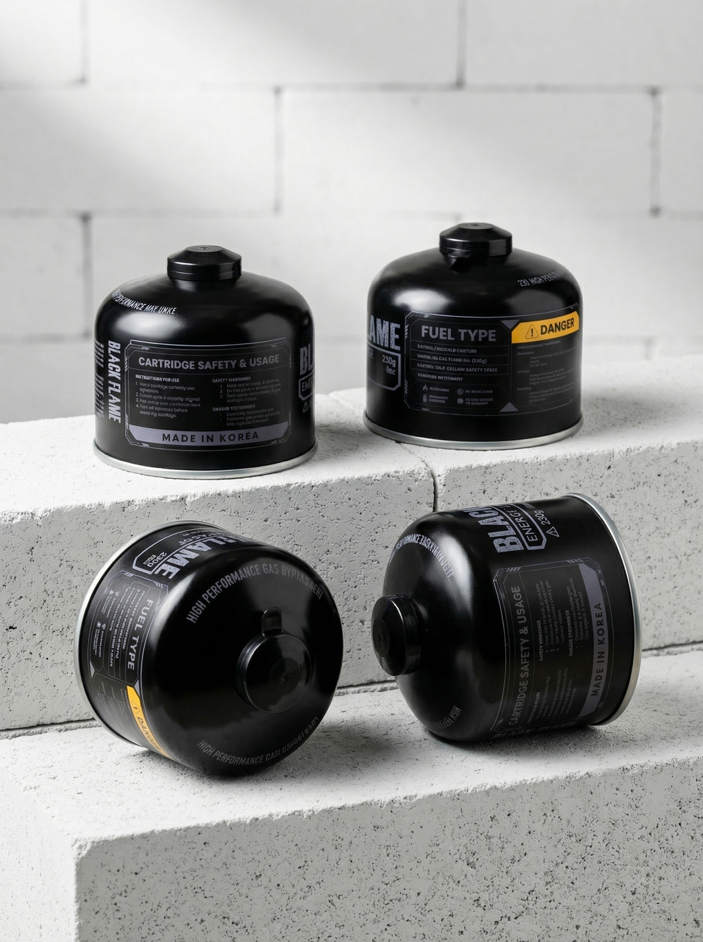 BLACK FLAME Gas Cartridge 230g