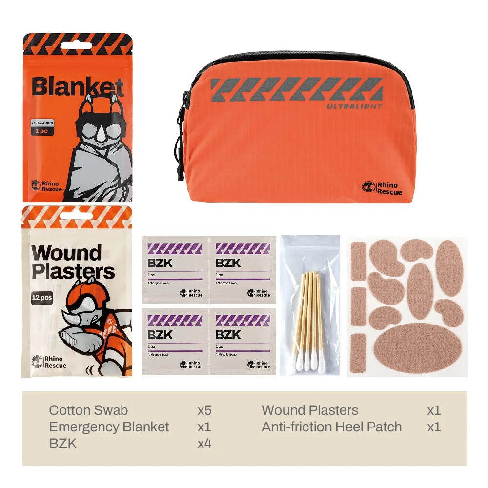 RHINO RESCUE Ultralight First Aid Mini – Orange
