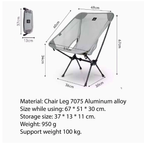 DEFTHIKE Full Mesh Moon Chair Lightweight Y005-5