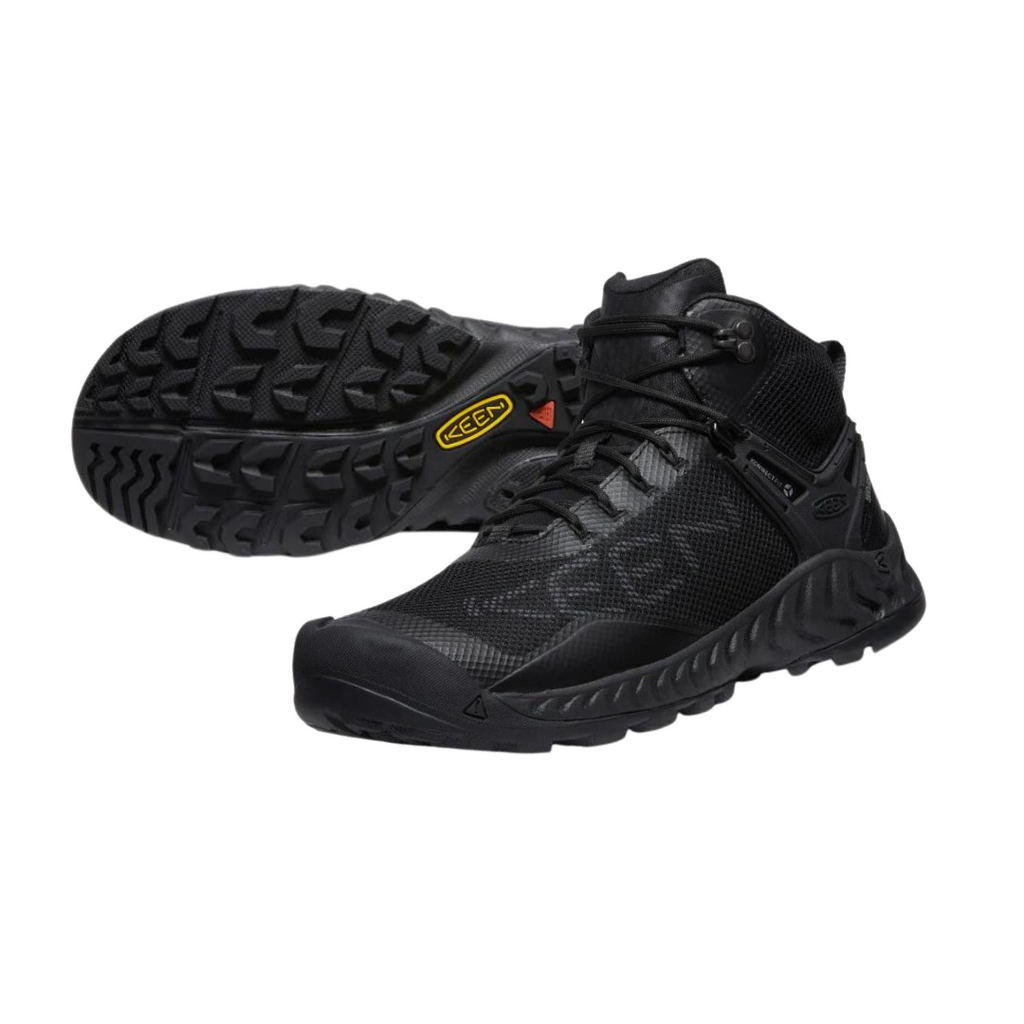 KEEN Men's NXIS EVO MID Waterproof - Triple Black