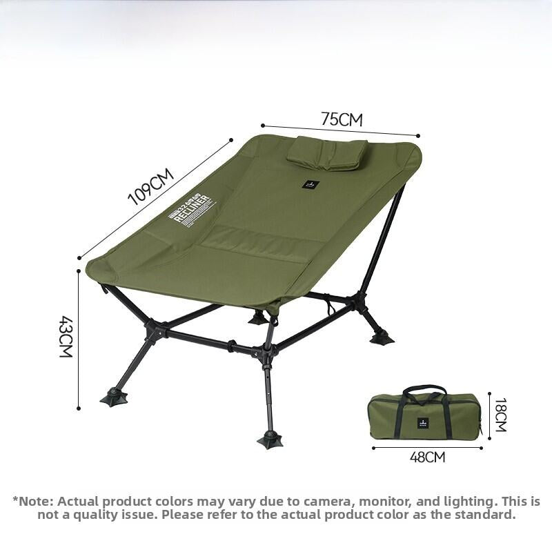 DEFTHIKE Lie Down Foldable Moon Chair