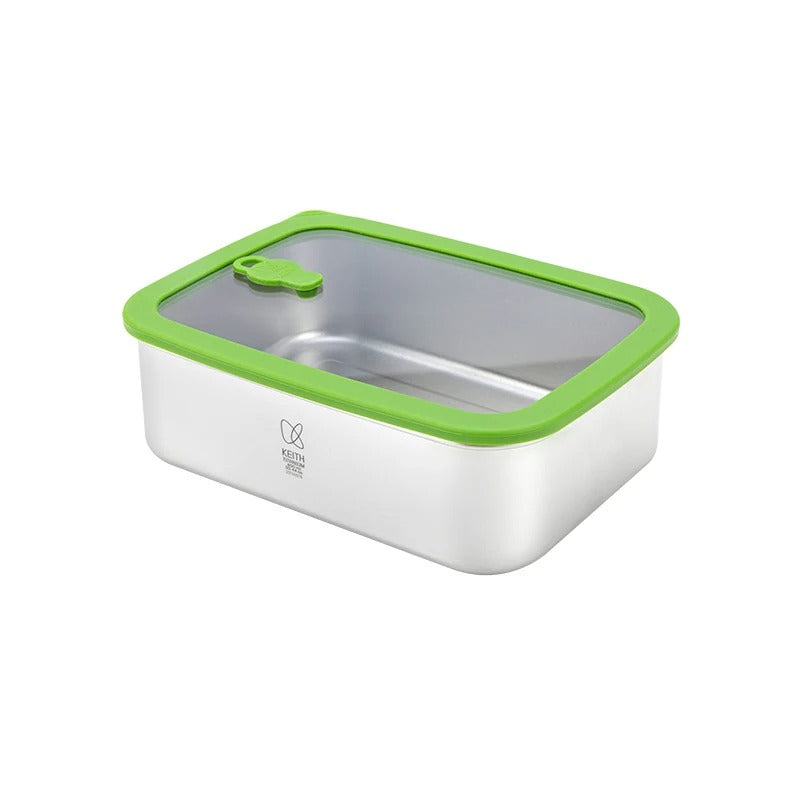 KEITH TITANIUM Storage Container with Glass Lid 800ml Ti5386