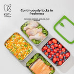 KEITH TITANIUM Storage Container with Glass Lid 800ml Ti5386