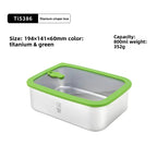 KEITH TITANIUM Storage Container with Glass Lid 800ml Ti5386