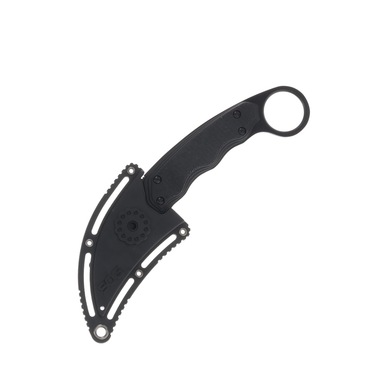SOG Gambit Blackout Survival Curved Knife