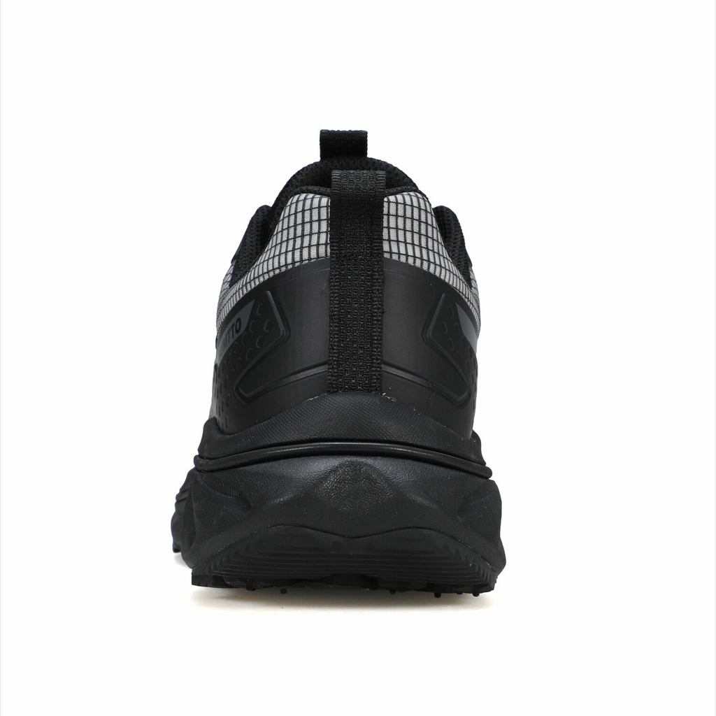 HUMTTO Men’s Low-Cut Trekking Shoes Non-Slip & Shock-Absorbing – Black