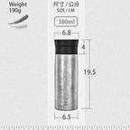 KEITH TITANIUM Anti Leak Insulated Thermos 380ml Ti3132