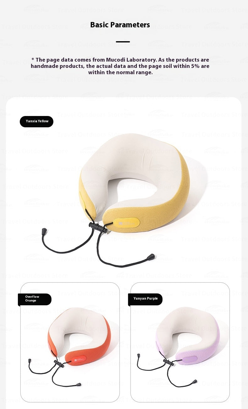 MOBI GARDEN Memory Foam U-Shaped Pillow