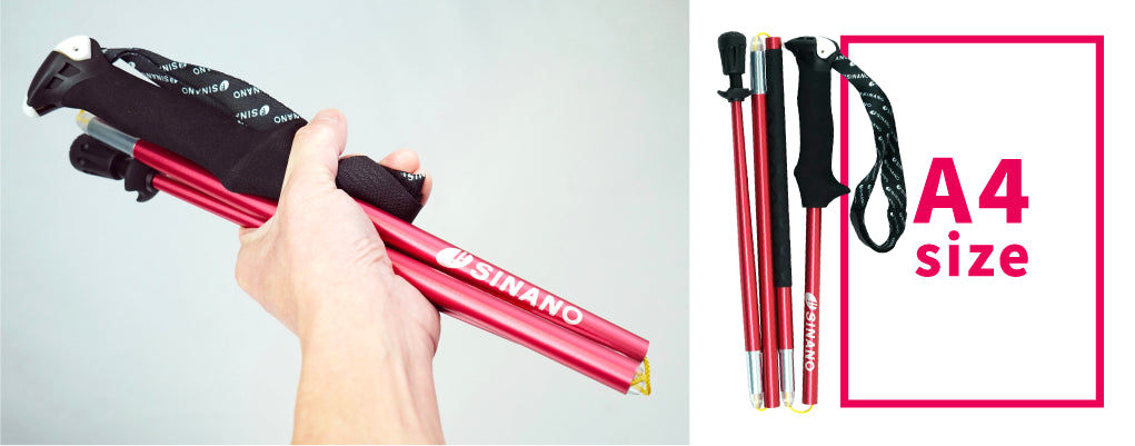 SINANO Trail Running Pole 13.6 NEO Lightweight Folding Poles