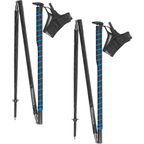 KOMPERDELL FXP Composite Trail Folding Trekking Pole - Blue