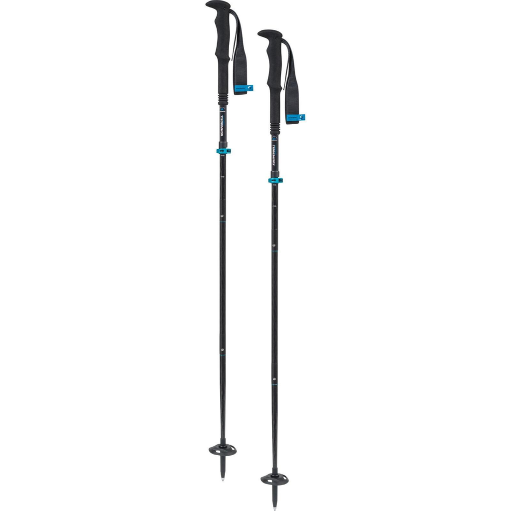 KOMPERDELL FX Lite Carbon Approach Vario Compact Folding Trekking Pole