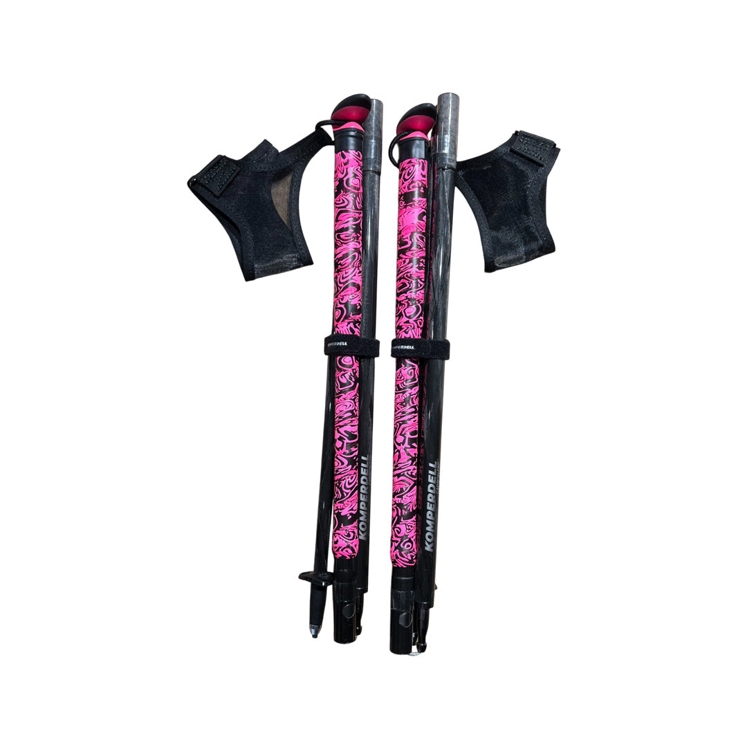 KOMPERDELL Carbon FXP Ultra The Erlkönig Pink Lightweight Trekking Pole